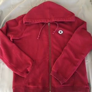 Women’s Burgundy Converse Sweatshirt